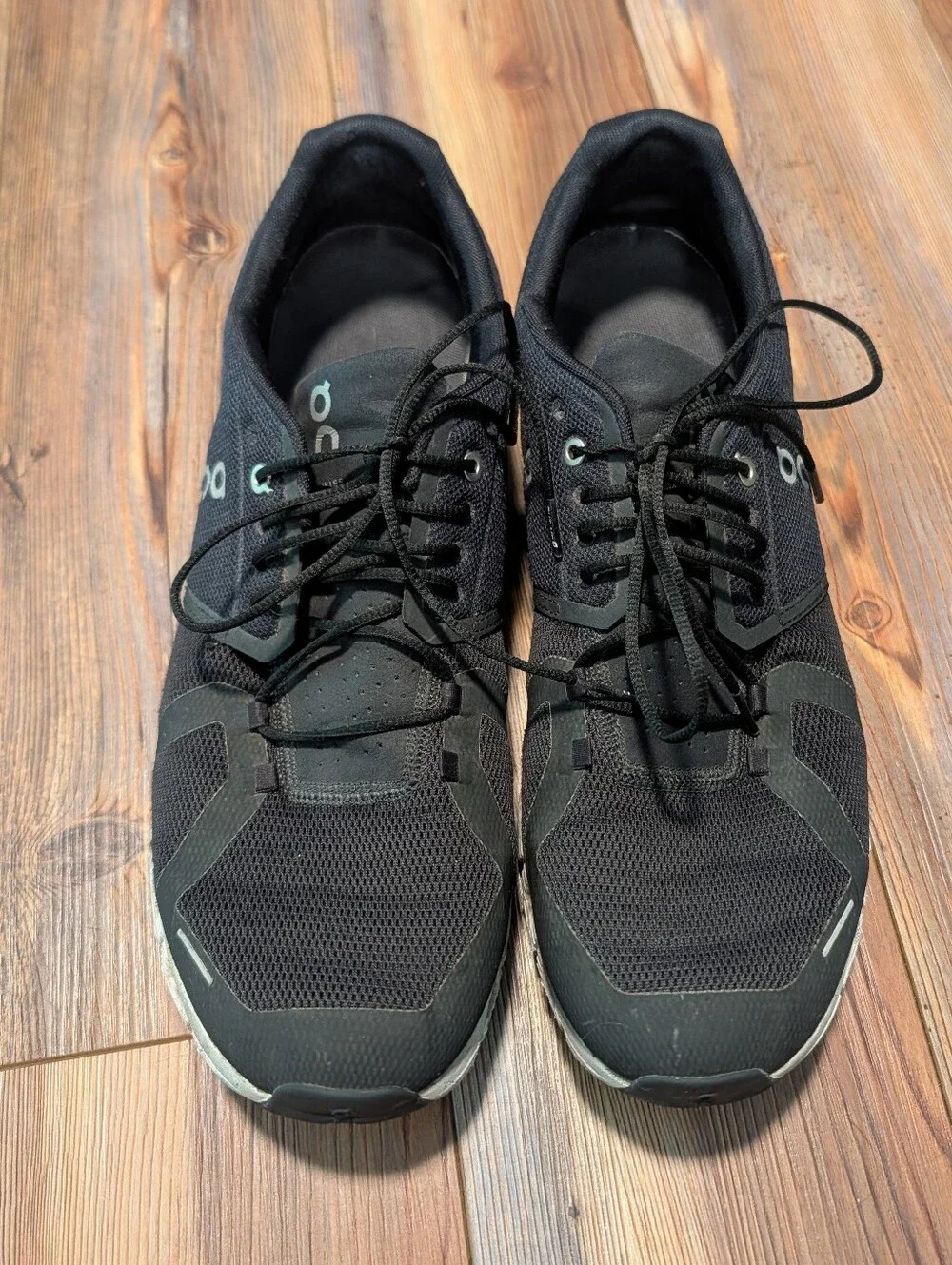 On Running Men's Black Athletic Running Sneakers